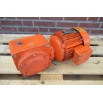 37 RPM 1,1 KW Asmaat 40 mm. Used